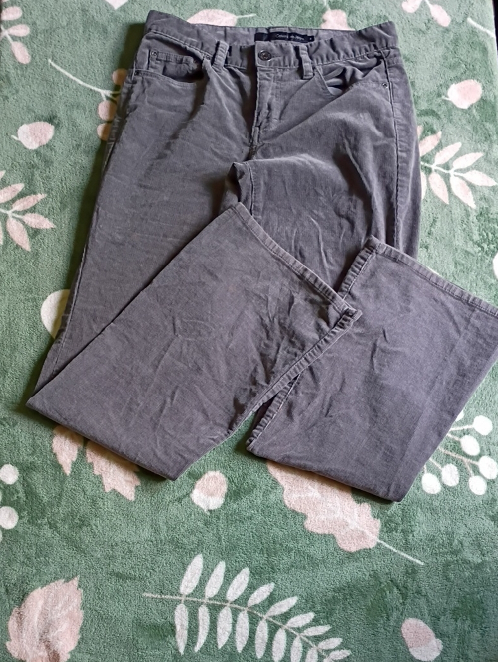 Calvin Klein Gray Pants Size 4